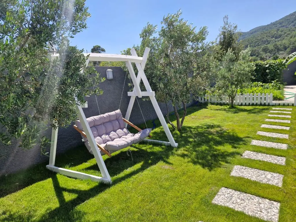 Mature garden